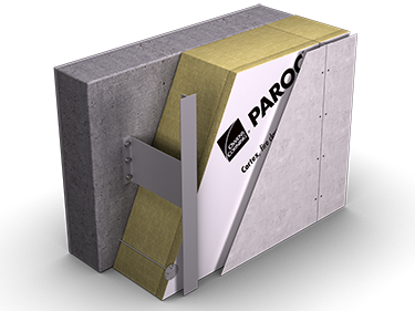 PAROC Metal frame solution with Cortex